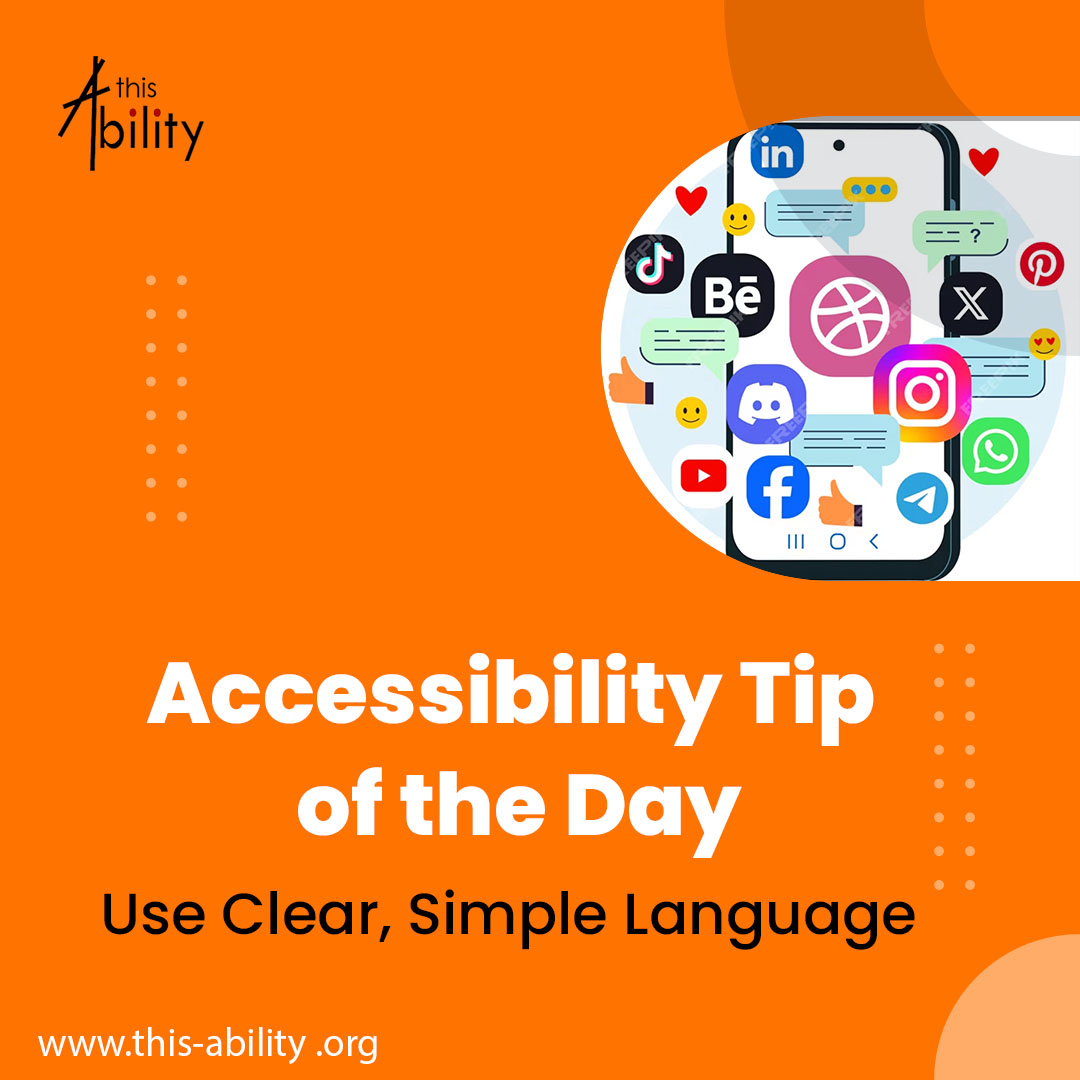 this_ability_ke's tweet image. #Inclusivecontent starts with clear language.

#Women &amp;amp; #girls with #disabilities are excluded by complex words.

✅ Use short sentences
✅ Avoid jargon
✅ Add summaries
✅ Use English when texting Deaf persons
Let’s make content for everyone. 
#a11y #learningwednesday #skills