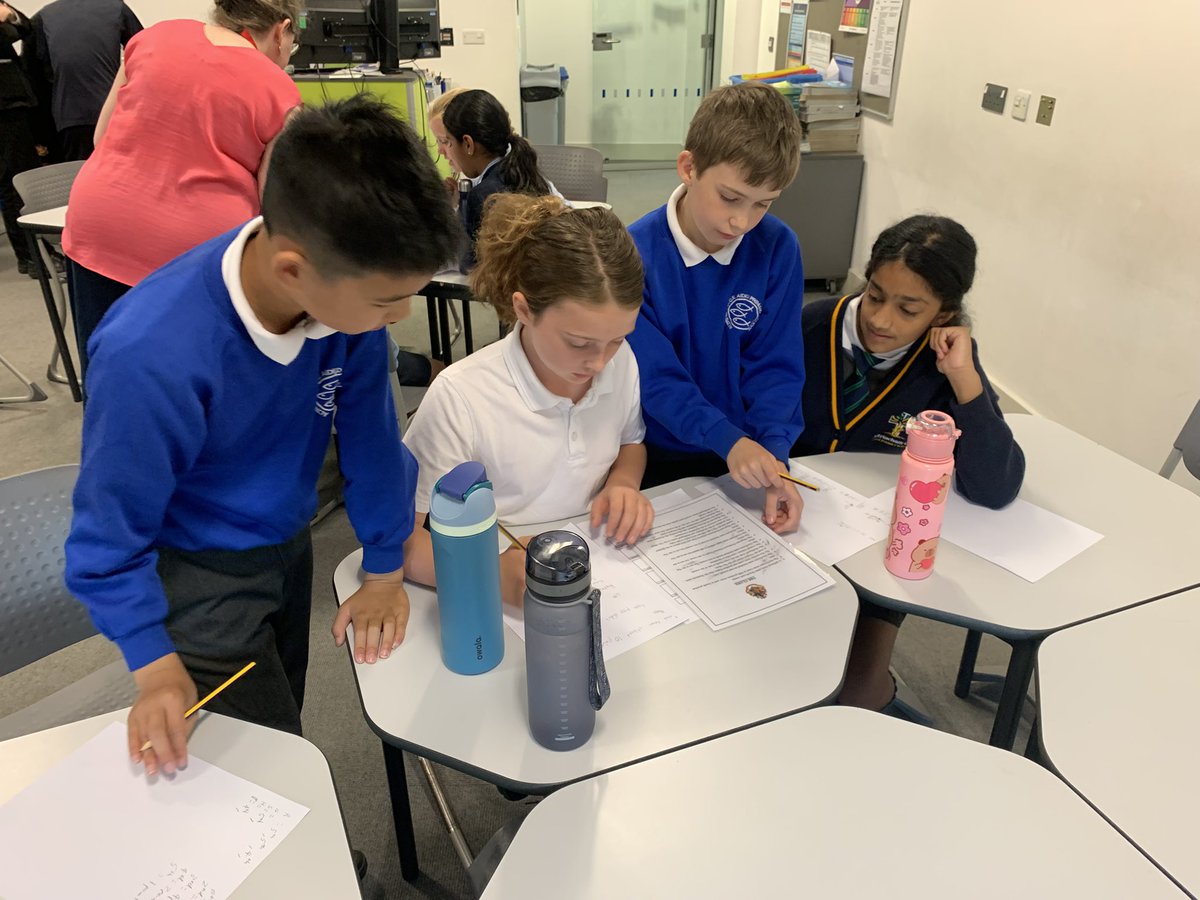 Primary Maths Challenge 2025 in full swing today! Good luck to all the schools competing! #mathschallenge