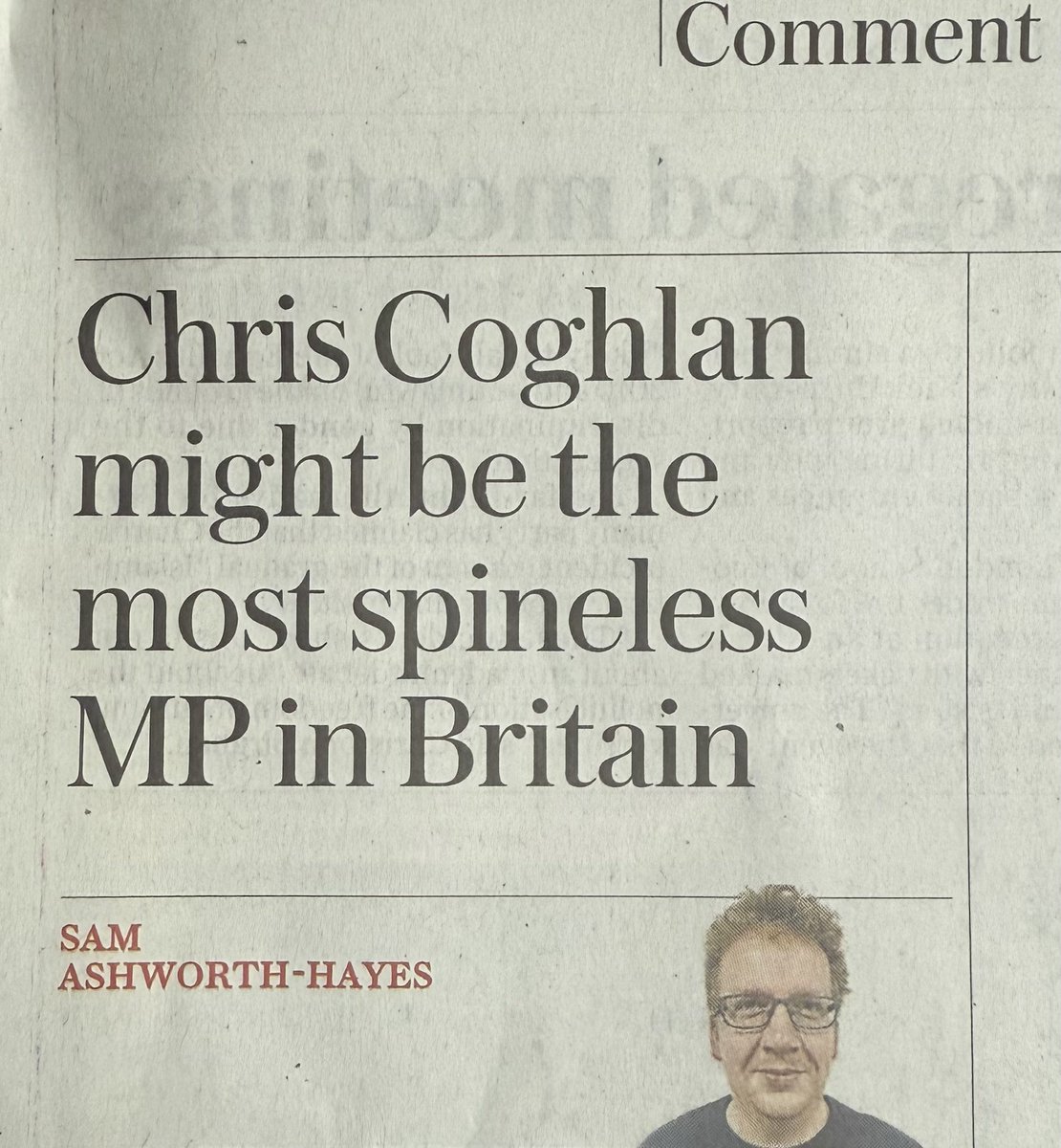 Chris Coghlan MP 🔶 tweet media