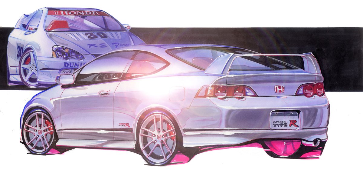 Honda_SDW_JP's tweet photo. #今日は何の日

今日は #INTEGRA #TYPER (#DC5)の発売日！

外観はシャープでかっこいい3ドアクーペ✨
内装は赤いシートが印象的で、6速マニュアルの運転が楽しいクルマ🚙

＃走る楽しさをもっと伝えたい https://t.co/uXERmQ2wUR