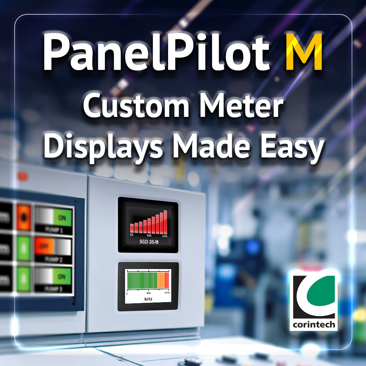 PanelPilot M: Custom meter displays made easy! Visualise sensor data fast with 50+ configurable display styles (dials, bar graphs, digital readouts). Customise colours, text &amp; scaling with free software. Perfect for prototyping &amp; OEM.

🔗 hubs.li/Q03vznRz0

#PanelPilotM