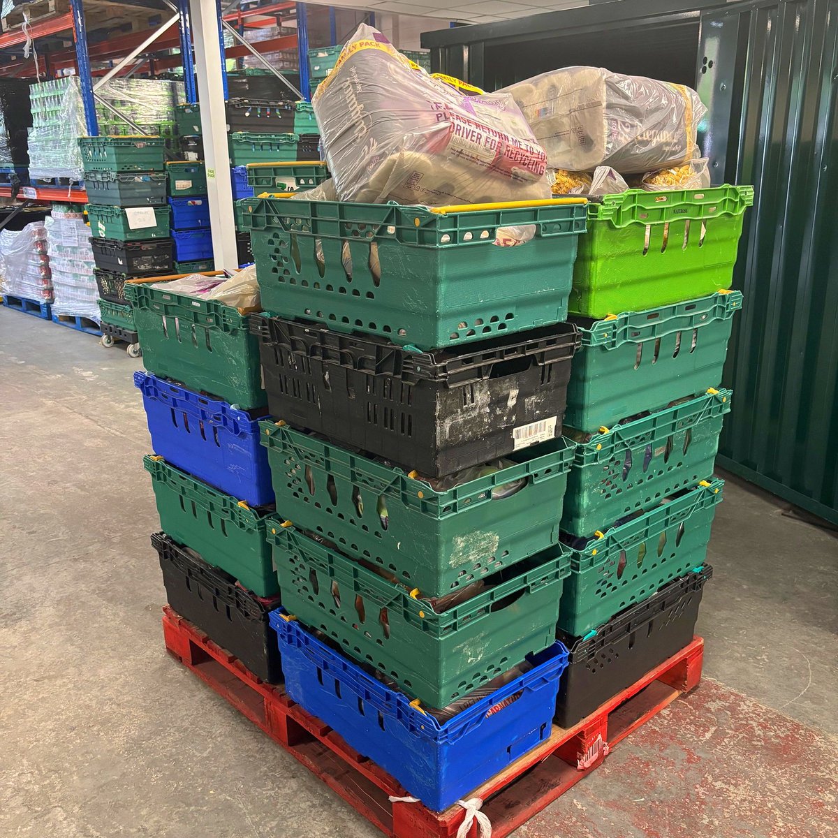 A huge thank you to the individual who donates a pallet worth of Morrisons shopping to us EVERY MONTH! We are so overwhelmed by your kindness.