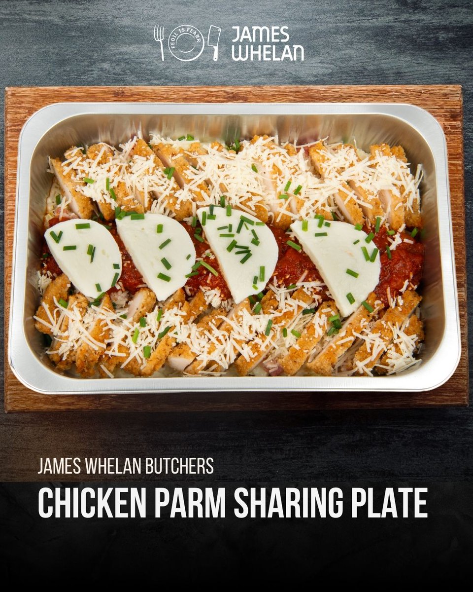 Ready to Savour. Ready to Share.

Gather your friends around and dig into our Chicken Parmigiana Sharing Plate.