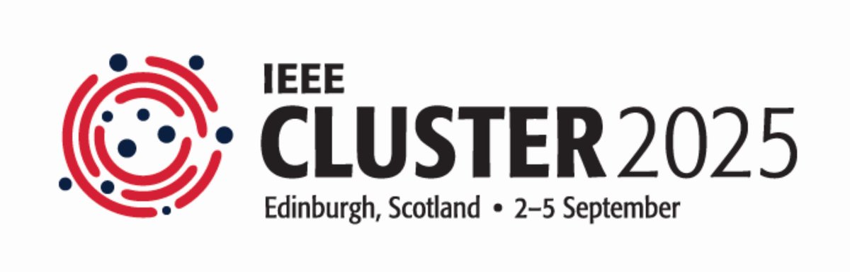 EPCC (@epcced) on Twitter photo Registration is open for <a href="/IEEECluster/">IEEE Cluster 2025</a> , which will be held in Edinburgh from 2-5 Sep 2025.
Early registration deadline is August 4, 2025 (11:59PM UK time). edin.ac/4dOWNhv Registration is open for <a href="/IEEECluster/">IEEE Cluster 2025</a> , which will be held in Edinburgh from 2-5 Sep 2025.
Early registration deadline is August 4, 2025 (11:59PM UK time). edin.ac/4dOWNhv