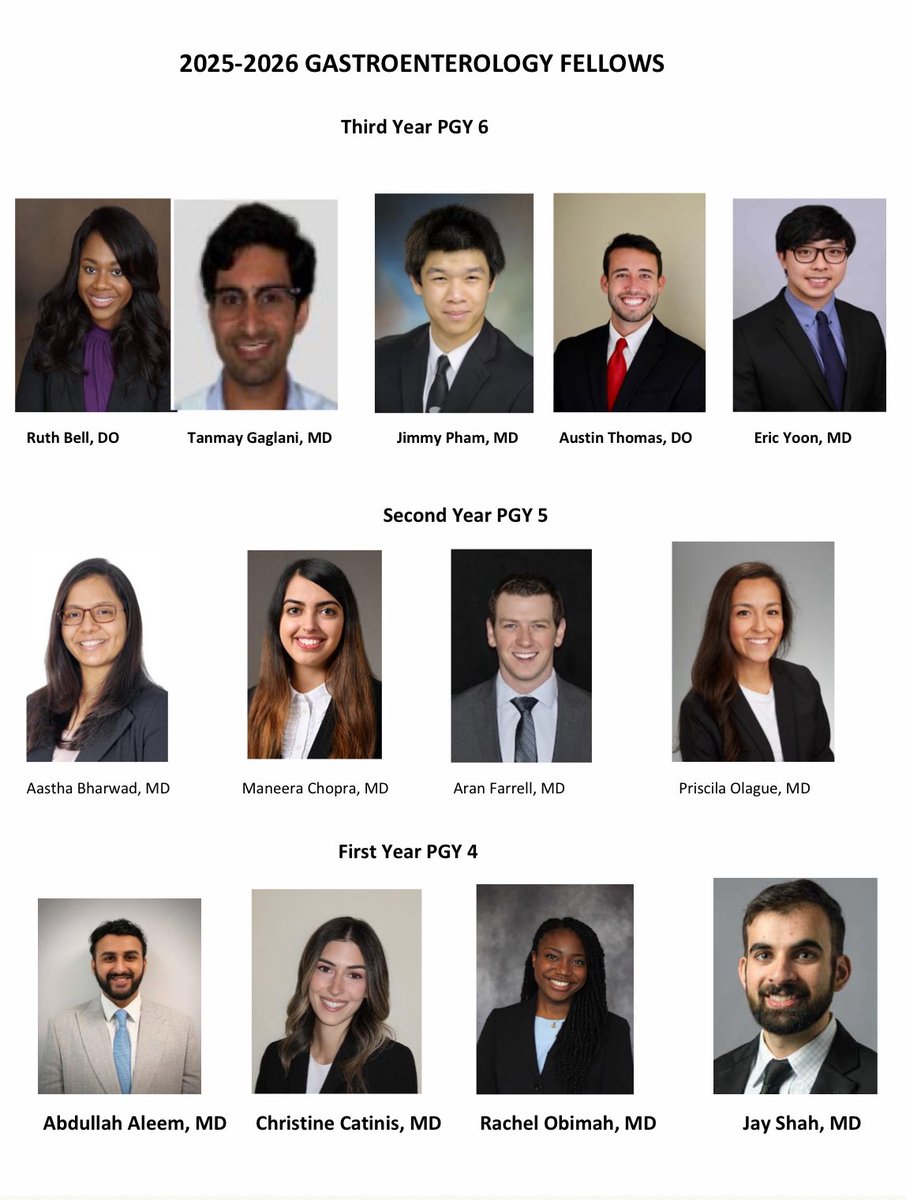 Looking forward to another great academic year with the 2025-2026 <a href="/UtGastro/">UTHoustonGastro</a> fellowship class! 
<a href="/AkshataMoghe/">Akshata Moghe MD, PhD</a> <a href="/TomasDaVee/">R. Tomás DaVee MD, MSCI, FASGE</a> <a href="/vaibhav_manu/">Vaibhav Wadhwa</a> <a href="/iGUT_Houston/">Nirav Thosani</a> <a href="/EricYoonMD/">EricYoonMD</a> <a href="/AasthaBharwad/">Aastha Bharwad</a> <a href="/ManeeraChopra/">Maneera Chopra</a>