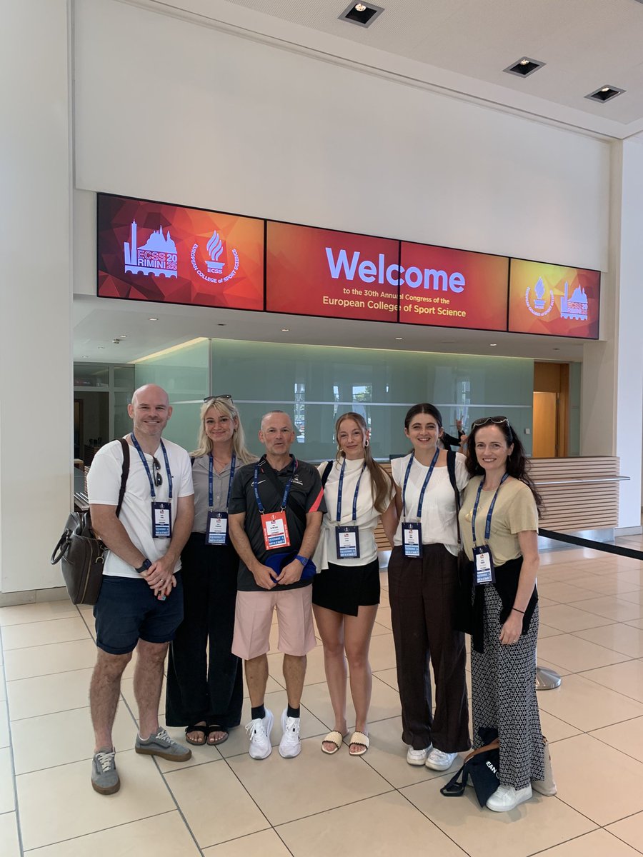Excellent first day <a href="/E_C_S_S/">ECSS</a> conference in Rimini - team Glos in full attendance