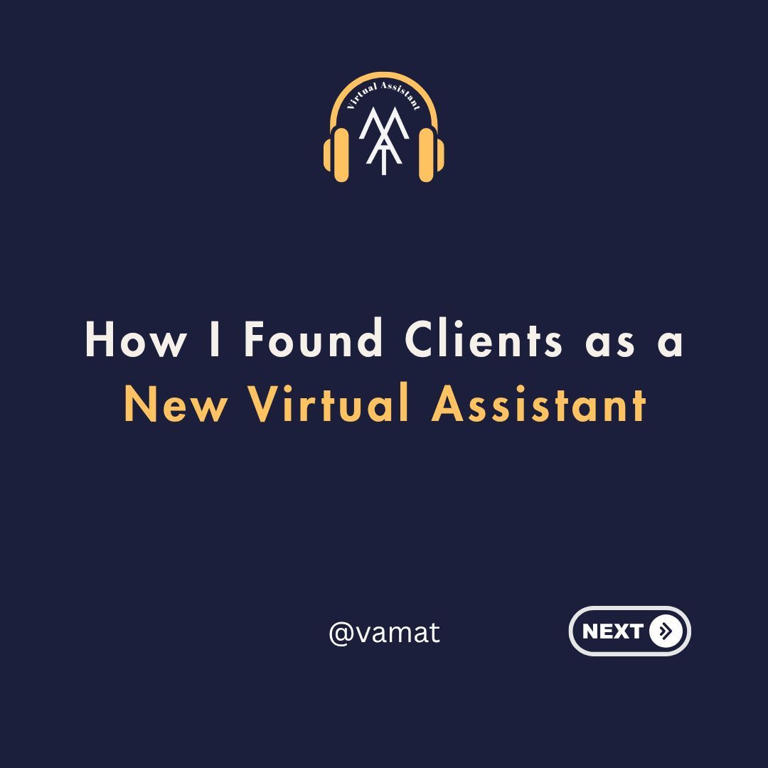 VAMAT595909's tweet photo. Starting out as a Virtual Assistant? Here’s how I landed my first clients:

✔️ I signed up on trusted platforms like Upwork and https://t.co/xBFXq9uWhZ
✔️ I showed up on social media and shared what I do
✔️ I reached out directly to brands with personalized offers https://t.co/bW5VORIuOL