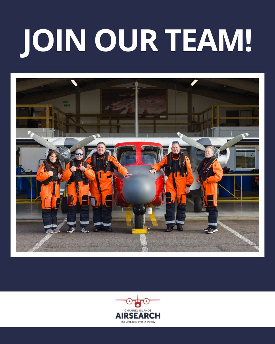 Are you interested in making a real difference in our community? 

Whether you're helping in the hangar, supporting with admin, or part of the airborne crew, every role is vital and could help save lives.
 
You can learn more and apply here: ci-airsearch.com/why-not-apply