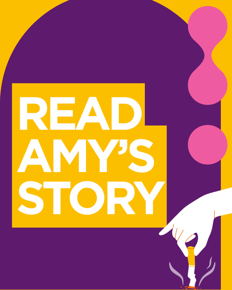 ☁️ "Now that I have proven to myself that change is possible, I have vowed to myself not to go back. I remember how miserable it was making me..."

 Read all about Amy's amazing success story and her quitting story here 👉 bit.ly/3Ih8LEy