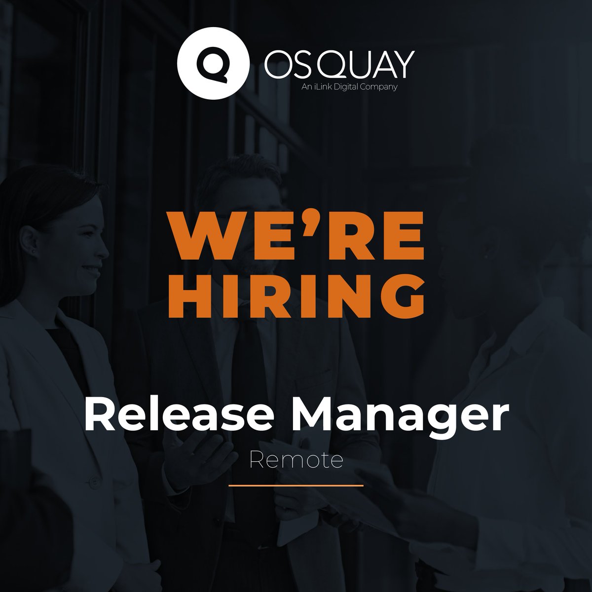 OSQuay's tweet image. We’re hiring a Release Manager – Remote!
Plan + coordinate deployments, manage risks, and streamline delivery.
Use tools like JIRA, Jenkins, Azure DevOps &amp;amp; more. 

👉 Apply today: zurl.co/NOA6t

#ReleaseManager #RemoteJobs #TechJobs #OSQuay