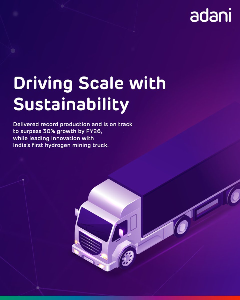 AdaniOnline's tweet image. Over the past year, the Adani Group has reinforced its commitment to building critical capabilities for India’s long-term progress. With strategic platforms designed for scale, resilience, and national impact, the Adani Group continues to lead transformation across key sectors,…