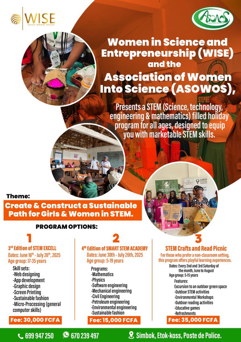 Association Of Women Into Science -ASOWOS tweet media
