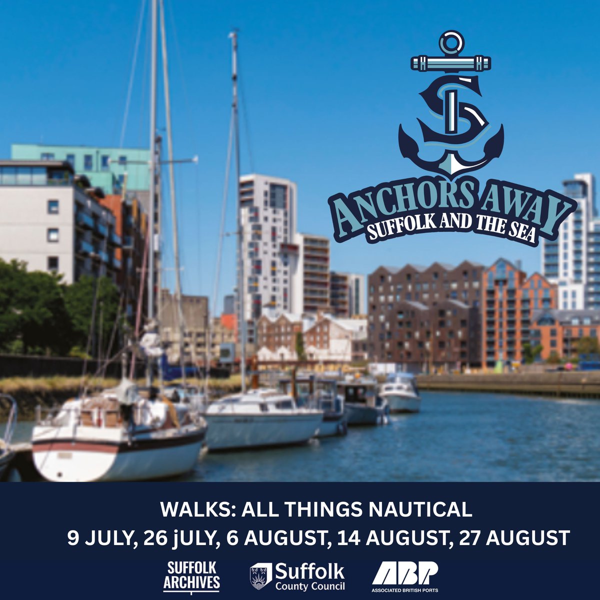 SuffolkArchives's tweet image. Walk Ipswich’s dockside past! From smugglers to shipbuilders – join our historic strolls. Book now orlo.uk/Y8se5 #MaritimeHistory #GuidedWalks #Suffolk