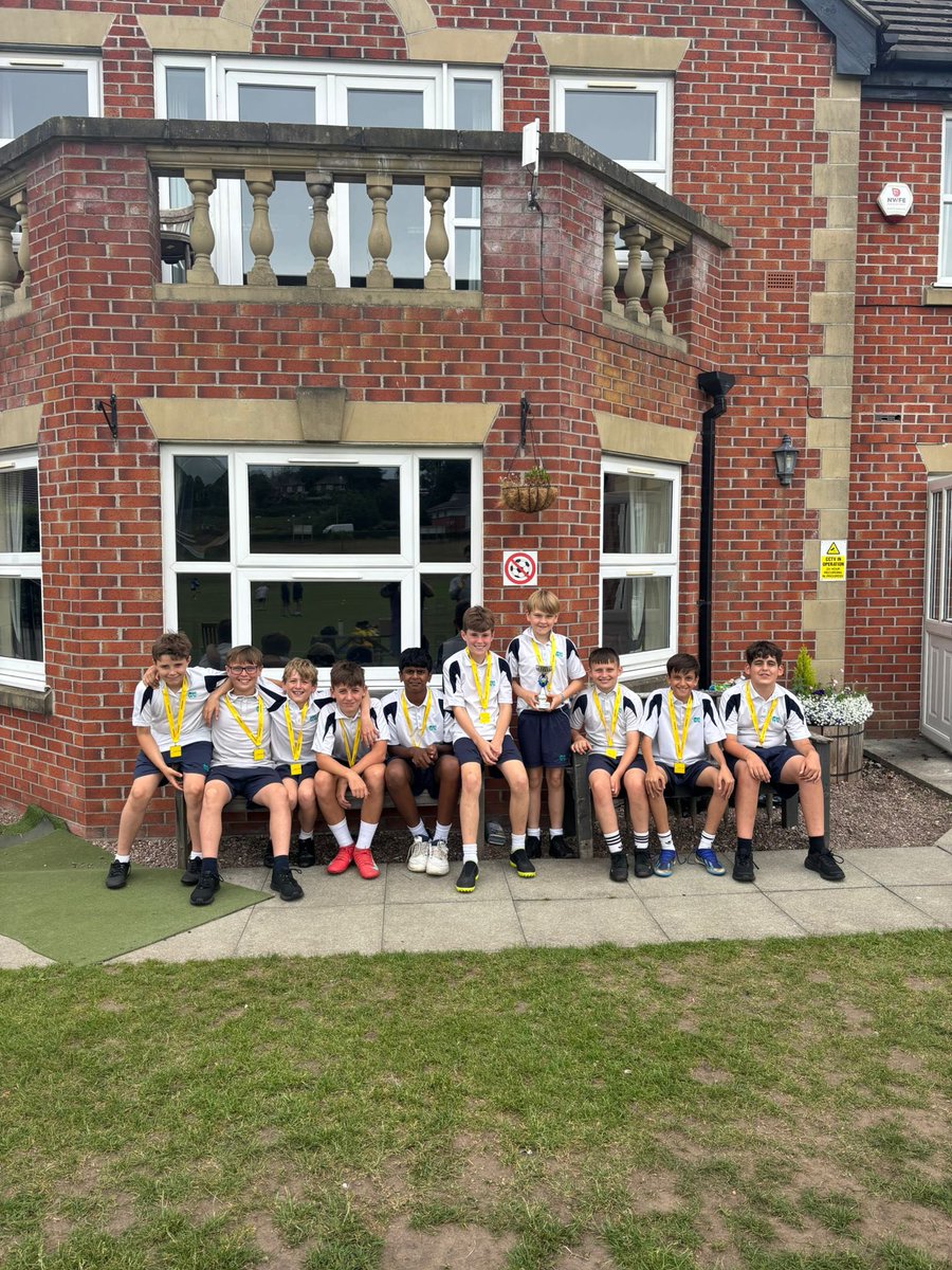 ccbschools's tweet image. Trafford Double -
Well done to St Ambrose HS and Wellington HS who won ( joint) the year 7 'Dynamos Schools' county final at Northwich this afternoon @Chance2Shine