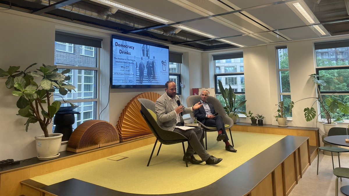 NIMD (@wearenimd) on Twitter photo Read key takeaways from the last #DemocracyDrinks, where author and international lawyer <a href="/benjaminduerr/">Benjamin Duerr</a> joined NIMD Executive Director Tijmen Rooseboom to discuss the role of The Hague as the City of Peace and Justice and the importance of democracy and international cooperation Read key takeaways from the last #DemocracyDrinks, where author and international lawyer <a href="/benjaminduerr/">Benjamin Duerr</a> joined NIMD Executive Director Tijmen Rooseboom to discuss the role of The Hague as the City of Peace and Justice and the importance of democracy and international cooperation