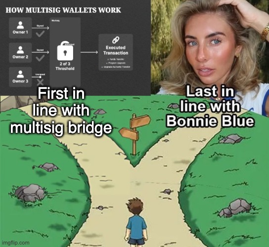 Crypto guys can relate. 😏
DOT owners know that Hyperbridge can solve only one of these.
Everyone else, don't forget the condoms.