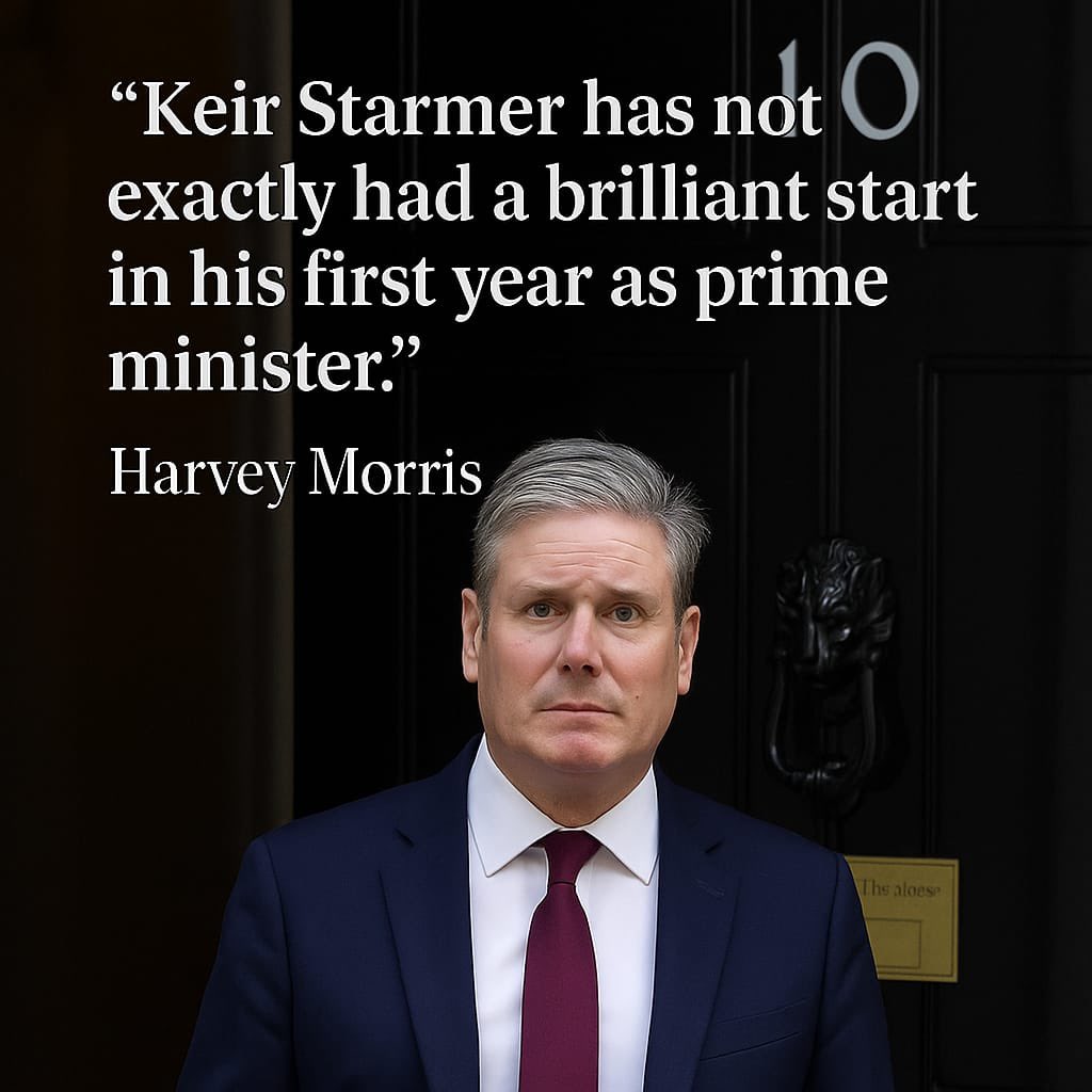 Tomorrow’s Affairs (@tmrwsaffairs) on Twitter photo 🔍 <a href="/Keir_Starmer/">Keir Starmer</a> marks a year in office — but critics say it’s the most inept start by a UK PM in a century.
From benefit U-turns to awkward speeches, doubts swirl: is he a reformer, or just a safe pair of hands?
⚖️ As domestic missteps pile up & foreign focus dominates, even 🔍 <a href="/Keir_Starmer/">Keir Starmer</a> marks a year in office — but critics say it’s the most inept start by a UK PM in a century.
From benefit U-turns to awkward speeches, doubts swirl: is he a reformer, or just a safe pair of hands?
⚖️ As domestic missteps pile up & foreign focus dominates, even
