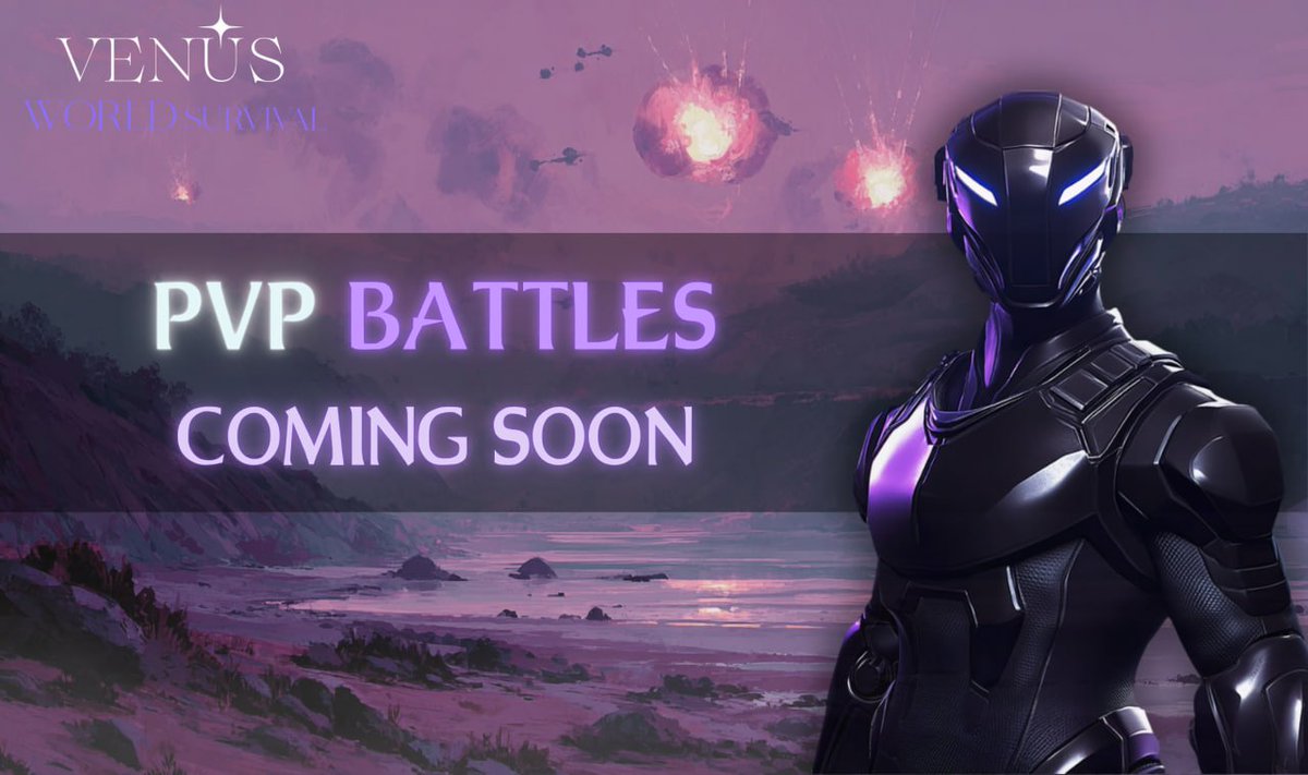 PvP is Coming to Venus World Survival 🪐 ⚔️

Get ready, Survivors!

Venus WS is about to ascend to another level. We're working on an update that'll bring you wars between factions, where you'll be able to win massive rewards by defeating the opposition 🏆

Tensions are brewing