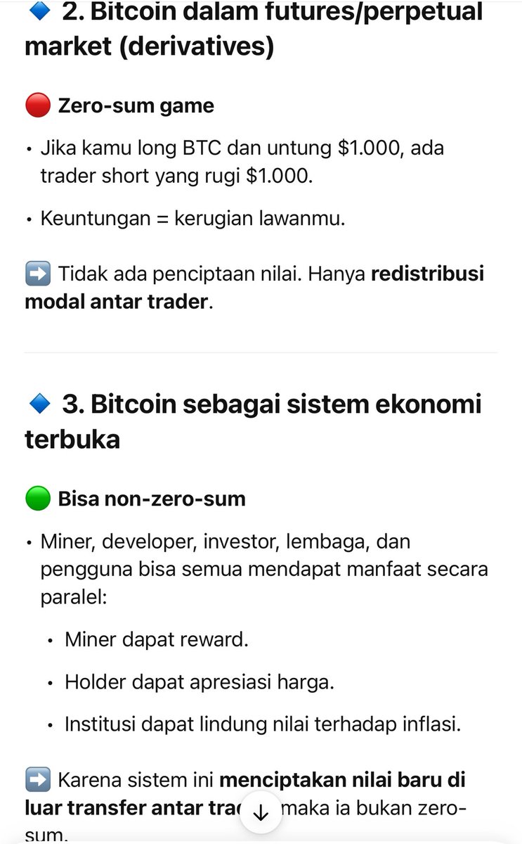 Ardalyn_'s tweet image. Jujur aku gak paham
Aku gak berani menjelaskan apa yg tidak aku pahami

Tapi assistance AI ku bilangnya gini

Ini bukan aku yaa tapi AI ku

#ZEROSUMGAME or NOT