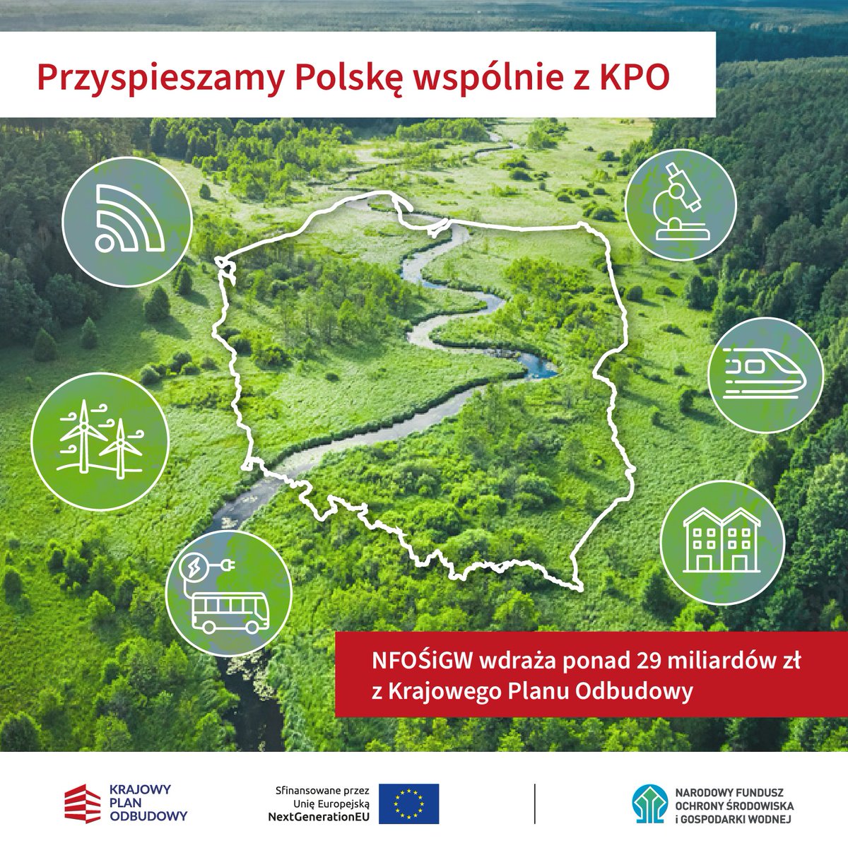 NFOŚiGW (@nfosigw) on Twitter photo 🚀 „Przyspieszamy Polskę” – trwa kampania Ministerstwa Funduszy i Polityki Regionalnej <a href="/MFIPR_GOV_PL/">Ministerstwo Funduszy i Polityki Regionalnej</a> promująca #KPO!
Tysiące projektów finansowanych z #KPO już dziś zmieniają polskie miasta, miasteczka i wsie. Od transportu po edukację, od zielonej energii po cyfryzację – KPO to 🚀 „Przyspieszamy Polskę” – trwa kampania Ministerstwa Funduszy i Polityki Regionalnej <a href="/MFIPR_GOV_PL/">Ministerstwo Funduszy i Polityki Regionalnej</a> promująca #KPO!
Tysiące projektów finansowanych z #KPO już dziś zmieniają polskie miasta, miasteczka i wsie. Od transportu po edukację, od zielonej energii po cyfryzację – KPO to