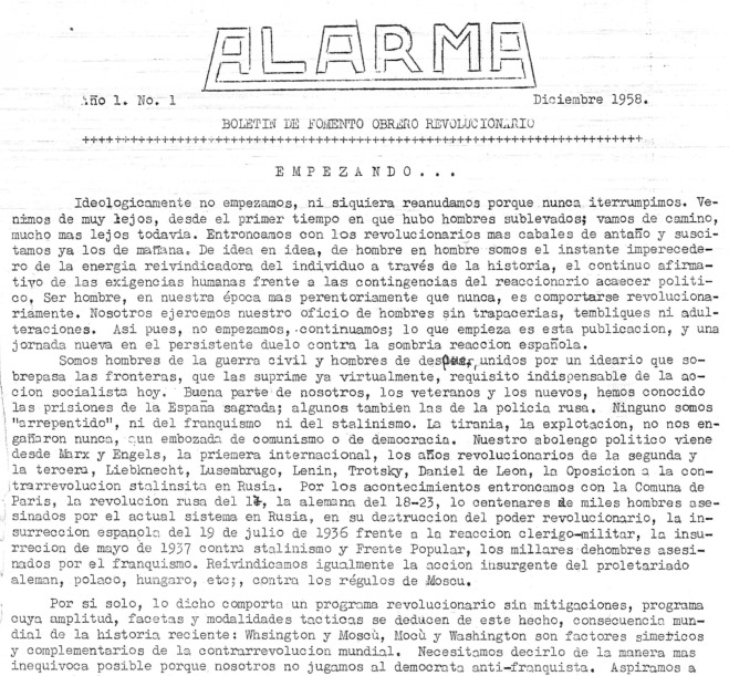 barbaria.net/2025/07/02/ala…
Ideológicamente no empezamos, ni siquiera reanudamos porque nunca interrumpimos. Venimos de muy lejos, desde el primer tiempo en que hubo hombres sublevados vamos de camino, mucho mas lejos todavía. Entroncamos con los revolucionarios mas cabales de antaño