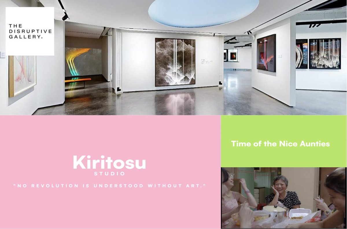 Jean-Michel Pailhon 🧢 (@jmpailhon) on Twitter photo GM
Join us tonight at <a href="/disruptive_art_/">The Disruptive Gallery</a> in Notting Hill at 6 pm for an exclusive evening to discover <a href="/KiritosuStudio/">Kiritosu Studio</a>’s latest documentary project, featuring renowned artist <a href="/niceaunties/">niceaunties</a>.
➡️To register: lu.ma/nwvbx5ei GM
Join us tonight at <a href="/disruptive_art_/">The Disruptive Gallery</a> in Notting Hill at 6 pm for an exclusive evening to discover <a href="/KiritosuStudio/">Kiritosu Studio</a>’s latest documentary project, featuring renowned artist <a href="/niceaunties/">niceaunties</a>.
➡️To register: lu.ma/nwvbx5ei