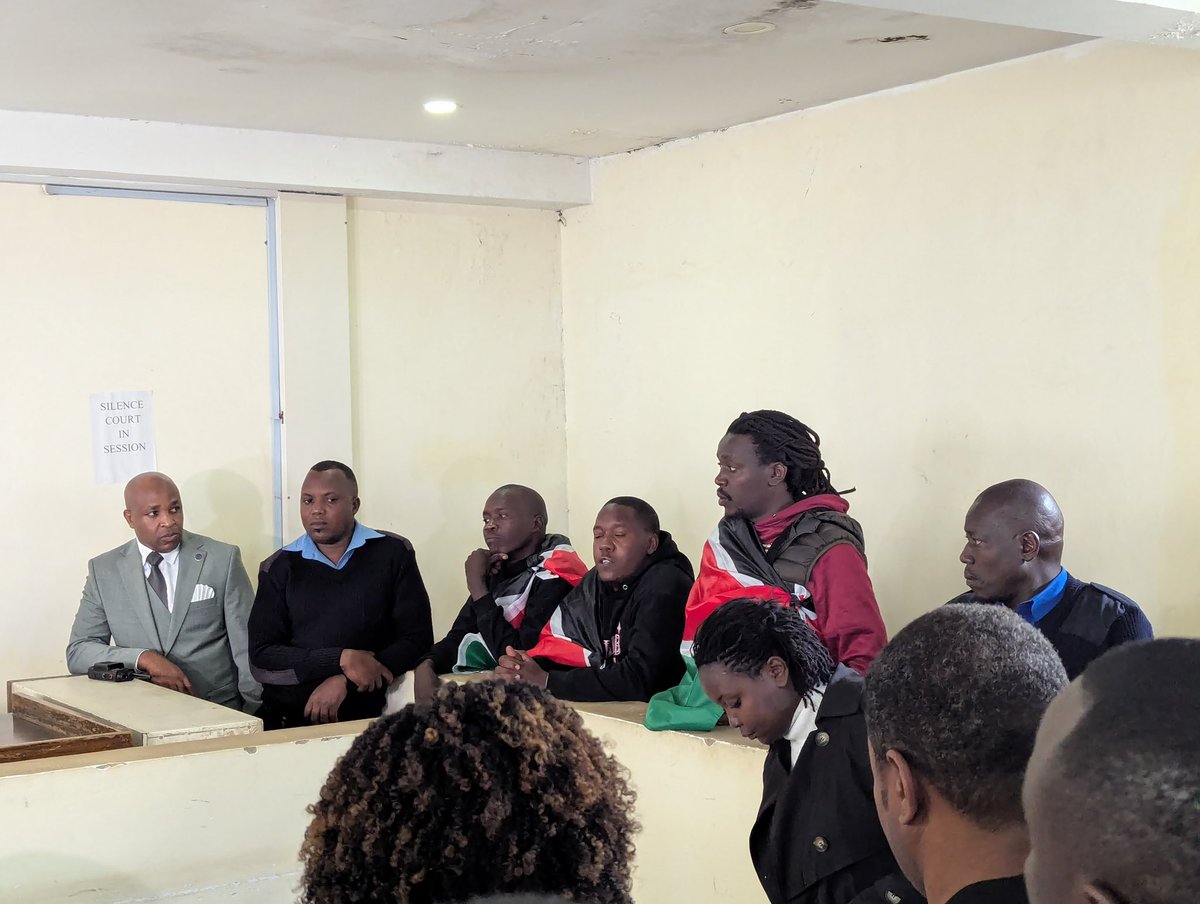 MapinduziKE's tweet photo. In a significant victory for justice, Senior Principal Magistrate Irene Kahuya of the Kibera Law Courts has rejected the ODPP’s request to detain the #Muthaiga3  John Mulingwa Nzau, Mark Amiani, and Francis Mwangi for an extra 21 days.

#FreeMuthaiga3
#HandsOffActivists https://t.co/OQsgGPUjDW