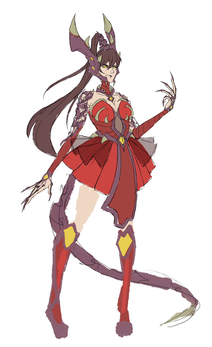 Ks_ksta's tweet photo. Was trying to redesign Vora, but get tired 😩😴 

#Paladins #paladinsfanart #vora https://t.co/6mJXgouqBu