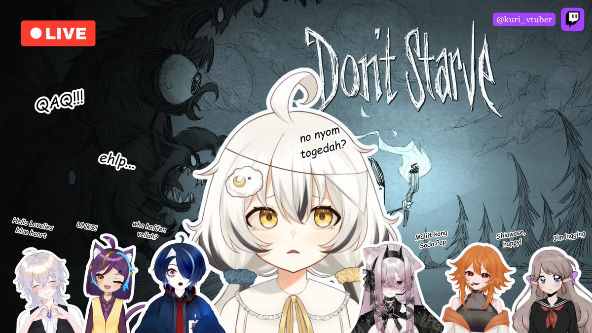 Kuri クリ Vtuber🐑 🤍 (@kuri_vtuber) on Twitter photo elow, DONAT STARB ToGEDah!?!?👀comepepeople
🔴twitch.tv/kuri_vtuber
8pm (GMT+8 PHT)
ppeople: <a href="/KaineErisVM/">Kainé Eris von Mikhail【VTuber】</a> <a href="/Inayama_Mitoho/">Inayama Mitoho 💫✨ | ONLIVE G07! | VOC MIX COMMS!</a> <a href="/4i_Y0u/">ayaya!!!「L2D AUGUST WAITLIST OPEN」</a> <a href="/kaheru_orange/">kaheru🍊カヘル</a> <a href="/RikanaVT/">Rikana Ellania 🌸💜 vtuber/artist/youtaite</a> elow, DONAT STARB ToGEDah!?!?👀comepepeople
🔴twitch.tv/kuri_vtuber
8pm (GMT+8 PHT)
ppeople: <a href="/KaineErisVM/">Kainé Eris von Mikhail【VTuber】</a> <a href="/Inayama_Mitoho/">Inayama Mitoho 💫✨ | ONLIVE G07! | VOC MIX COMMS!</a> <a href="/4i_Y0u/">ayaya!!!「L2D AUGUST WAITLIST OPEN」</a> <a href="/kaheru_orange/">kaheru🍊カヘル</a> <a href="/RikanaVT/">Rikana Ellania 🌸💜 vtuber/artist/youtaite</a>