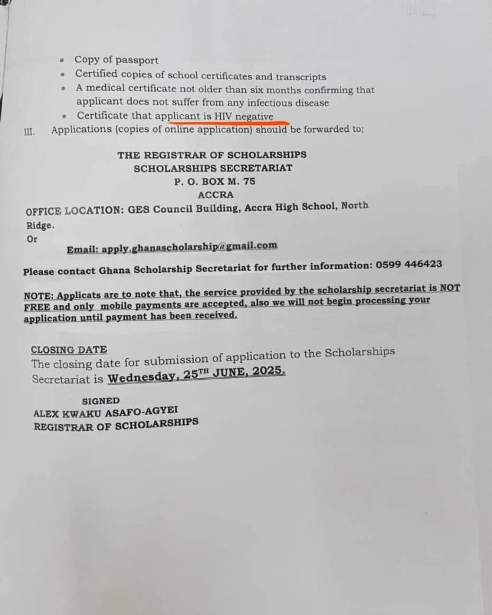 ghana_nplus's tweet photo. 📢NAP+ Ghana condemns the discriminatory HIV-negative requirement in the Serbia scholarship advert by the Ghana Scholarships Secretariat. Excluding PLHIV is a violation of rights and fuels stigma.We are disappointed and feel discriminated against #EndHIVStigma #EqualOpportunities https://t.co/eclubxZYqX