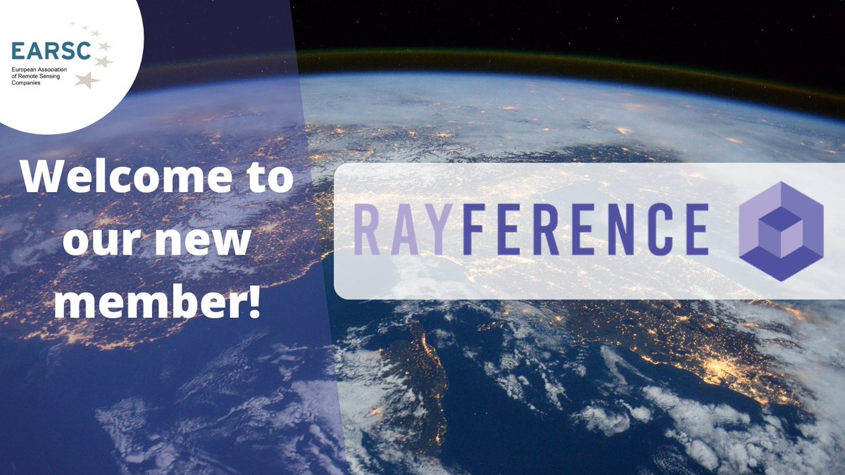 A warm welcome to Rayference, our newest EARSC member!

This innovative SME brings cutting-edge expertise in radiative transfer modelling for Earth Observation, with flagship tools like CISAR and Eradiate. Great to have you on board!

Learn more➡️rayference.eu/1/