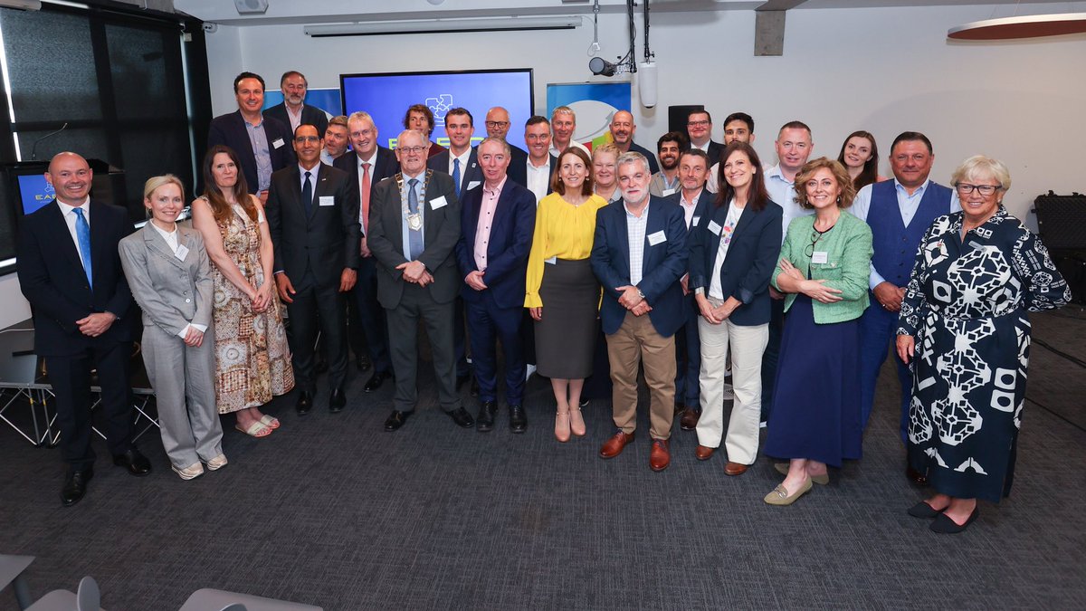 SandyfordBID's tweet image. We were proud to host the launch of the European Association of Business Innovation Districts (EABID) here in SBD.
Thank you to all the companies and guests who joined us to help bring this vision to life 🤝💡
#EABID #StrongerTogether #SandyfordBusinessDistrict