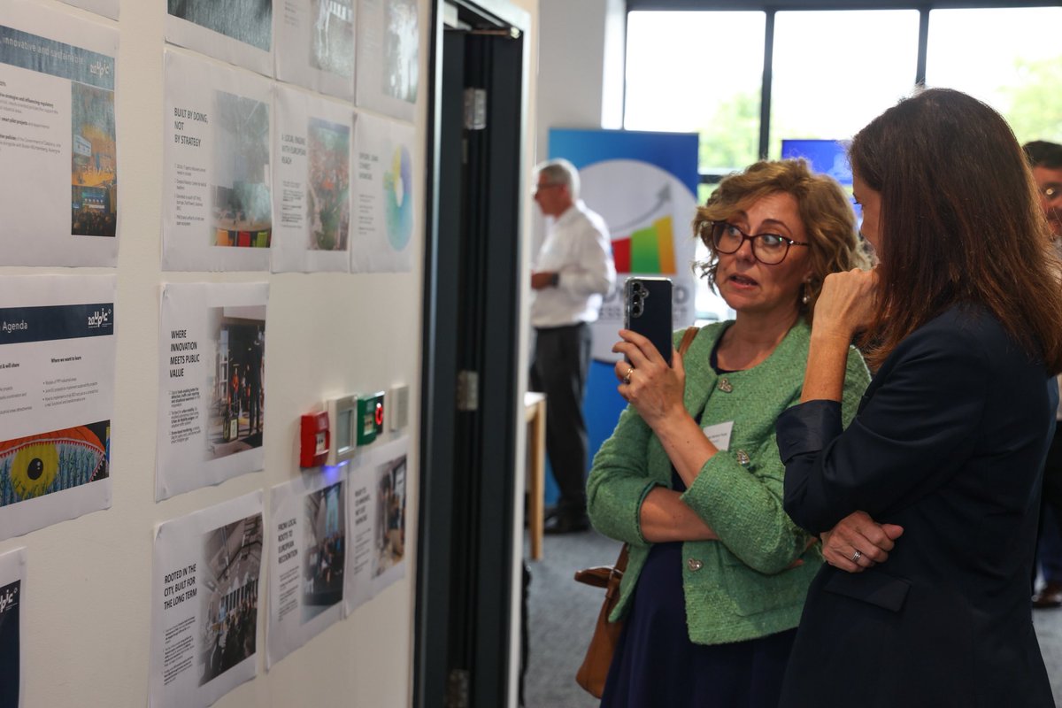 SandyfordBID's tweet image. We were proud to host the launch of the European Association of Business Innovation Districts (EABID) here in SBD.
Thank you to all the companies and guests who joined us to help bring this vision to life 🤝💡
#EABID #StrongerTogether #SandyfordBusinessDistrict