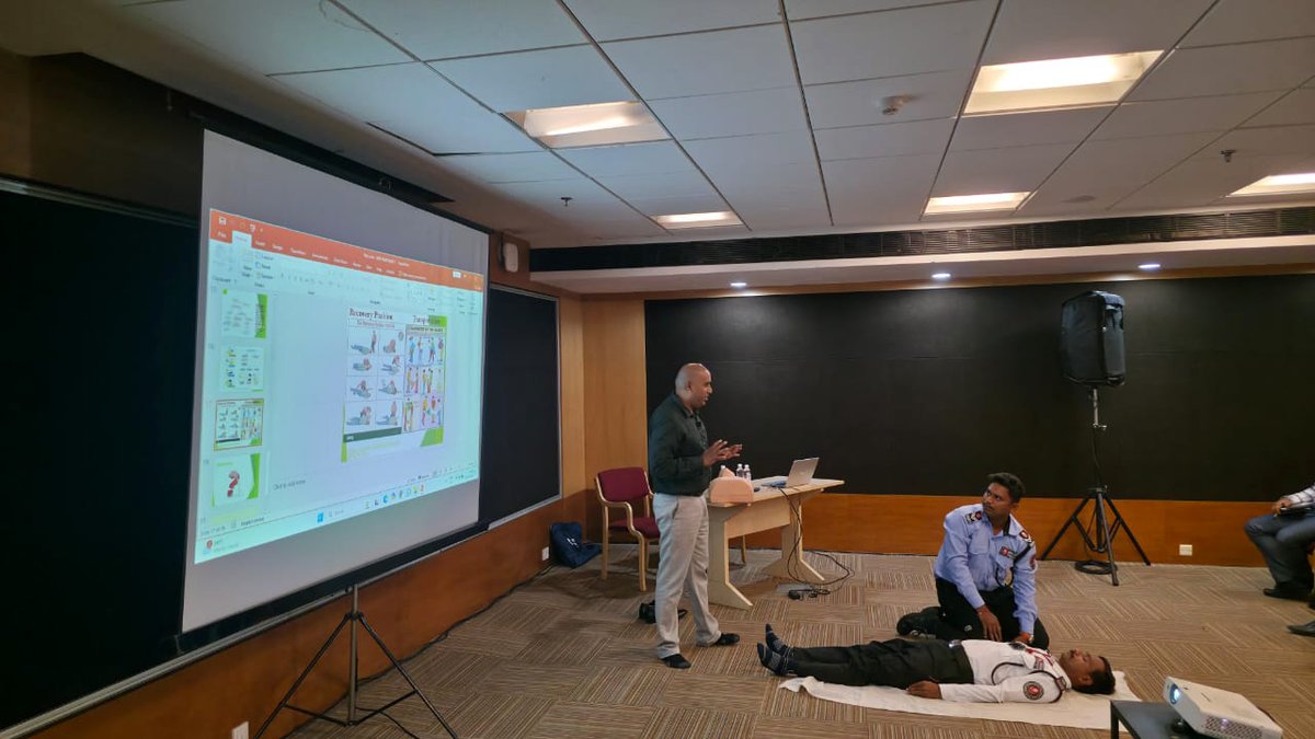 IMTMA (@imtmassn) on Twitter photo 🛡️ #IMTMA is conducting a Basic Life Support (BLS) #FirstAidTraining from July 1–14, 2025, in collaboration with <a href="/IndianRedCross/">Indian Red Cross Society</a>, Bangalore.
90 staff across 3 batches will be trained under Dr. Murali Naik to boost emergency readiness! 💪⛑️
#WorkplaceSafety #CPR #IRCS #savealife 🛡️ #IMTMA is conducting a Basic Life Support (BLS) #FirstAidTraining from July 1–14, 2025, in collaboration with <a href="/IndianRedCross/">Indian Red Cross Society</a>, Bangalore.
90 staff across 3 batches will be trained under Dr. Murali Naik to boost emergency readiness! 💪⛑️
#WorkplaceSafety #CPR #IRCS #savealife