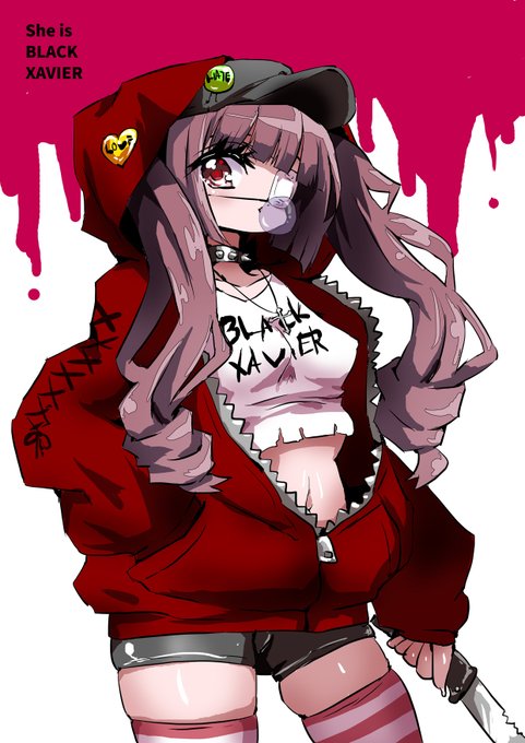 ユキヲ先生のパンクゆりねちゃんに触発されて描いたこのゆりねちゃんなんですが、顔回りがだいぶ違うこういうverもありました(ネームの人) 