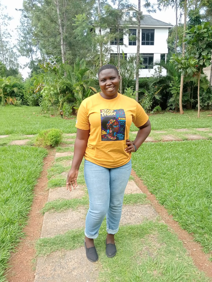 Abbieauma's tweet photo. TFGBV boot camp training done! Learned about online harassment, cyberstalking &amp; more. Let's work together to create a safer online space! #TFGBV #OnlineSafety #eliteLbq #GenderBasedViolence #Digitalsantuary https://t.co/KJsHGhdkPu