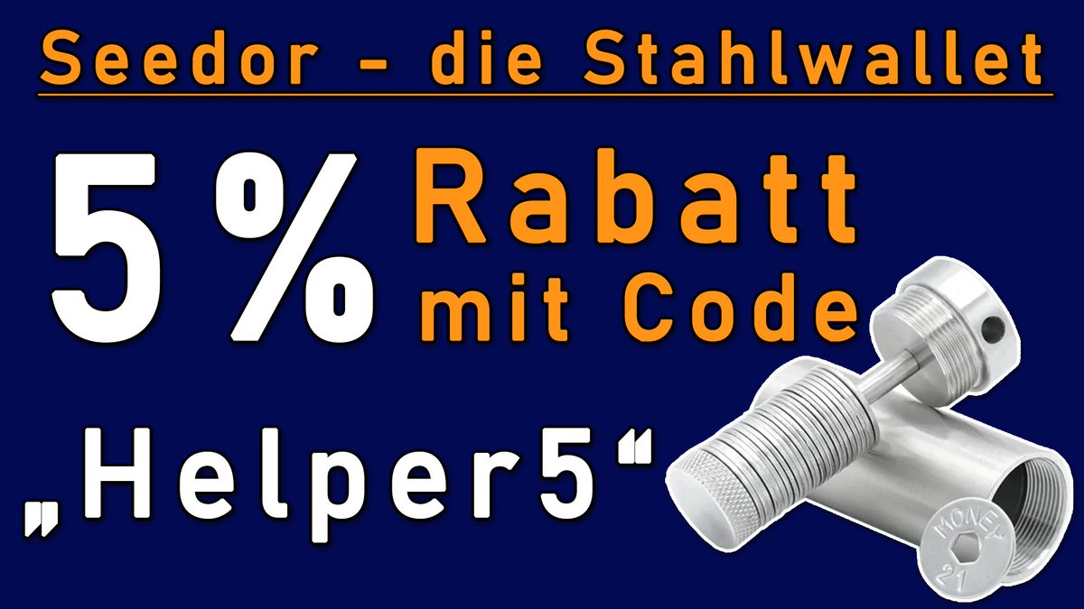 derHelper🥕🐇 | LNhance/CTV (@derhelper) on Twitter photo Totalverlust?! 😭Schütze deine #Bitcoin vor Feuer!🔥
Mithilfe des <a href="/seedor_io/">SEEDOR⚡Bitcoin Backup</a>, der Stahlwallet für deinen Bitcoin Seed, kannst du deine 24 Wörter in Stahlscheiben stanzen und somit dein Vermögen vor einem Hausbrand schützen.
Der Seedor überzeugt mit seiner hohen Totalverlust?! 😭Schütze deine #Bitcoin vor Feuer!🔥
Mithilfe des <a href="/seedor_io/">SEEDOR⚡Bitcoin Backup</a>, der Stahlwallet für deinen Bitcoin Seed, kannst du deine 24 Wörter in Stahlscheiben stanzen und somit dein Vermögen vor einem Hausbrand schützen.
Der Seedor überzeugt mit seiner hohen