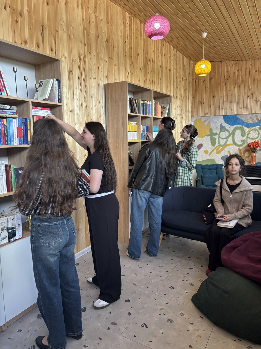 dtrebucq's tweet photo. Thrilled to meet inspiring young people at the Tsalka Development Centre 🇬🇪 , supported by @UNDPGeorgia’s LEAD project, and to join the opening of a new #EqualityCorner with @UNFPAGeorgia. 🙌
Local youth shared candid reflections on the barriers they face: early marriage, lack of career guidance, closed libraries, and the need for more creative and inclusive spaces to grow and connect.
These voices matter. Youth are are key actors of change today. Grateful to @UNDPGeorgia, @UNFPAGeorgia, and partners from @NorwayMFA and @Sida Sweden for investing in their potential.
#YouthVoices #LeaveNoOneBehind #YouthEmpowerment #SDGs