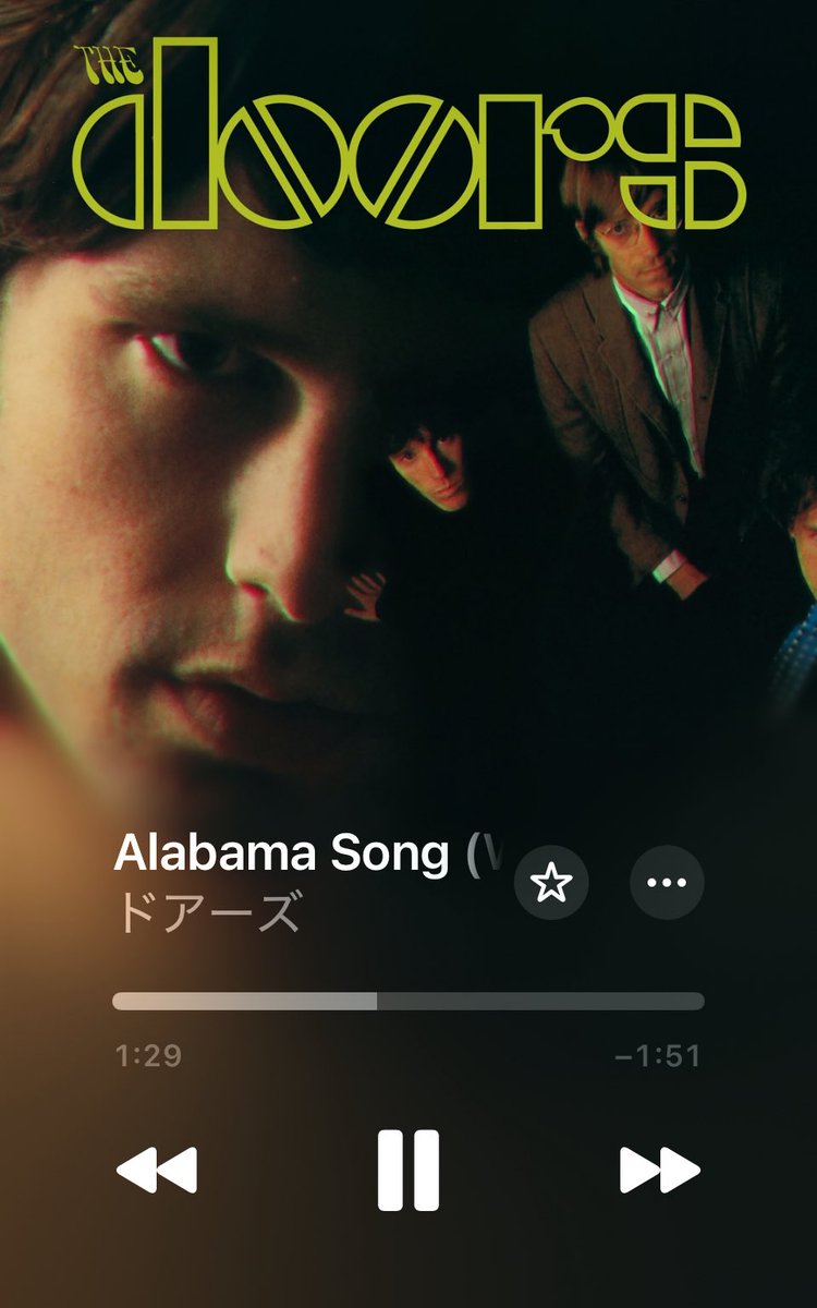 kumaichan901t's tweet photo. お疲れ様水曜日
お疲れ様水曜日
お疲れ様水曜日👍
#TheDoors
#AlabamaSong
#BackDoorMan
#FivetoOne
#NottoTouchtheEarth
#NowPlaying https://t.co/RsGclN7j9o