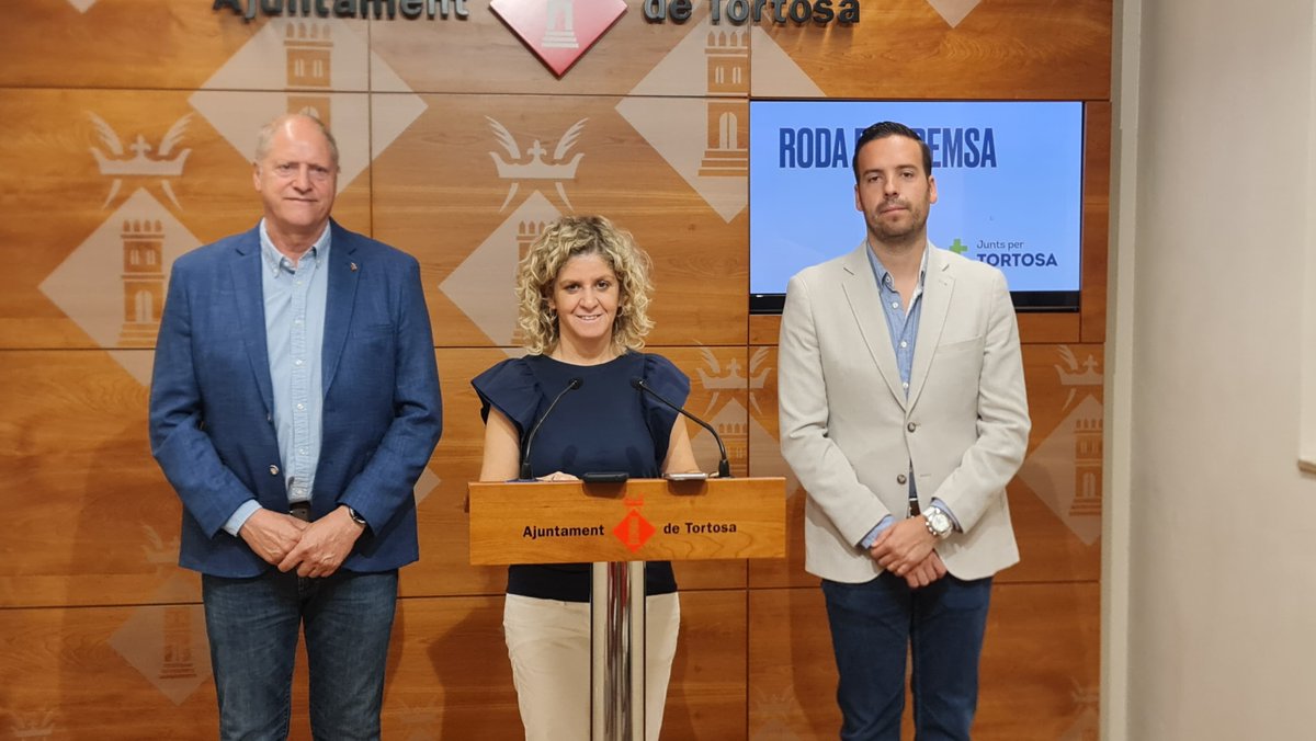 🗣️ Junts per #Tortosa tornem a portar al ple la reducció dels impostos municipals

💬 <a href="/meritxellroige/">Meritxell Roigé</a> “El superàvit de 6,1 MEUR de l’Ajuntament referma el que sempre hem dit, que la pujada d’impostos és innecessària”

ℹ️ Més informació: juntspertortosa.cat/junts-per-tort…
