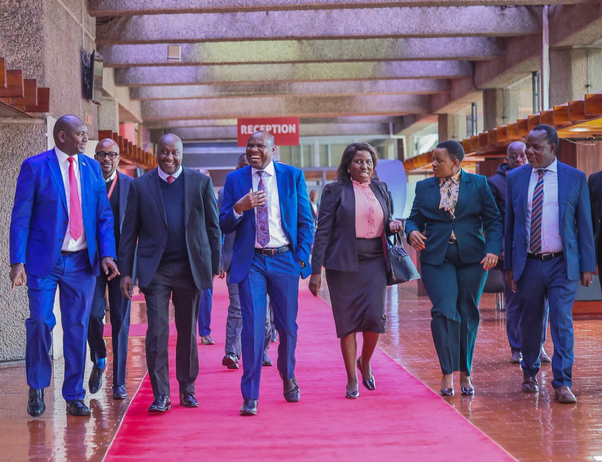 Julius Kibet Bitok (@juliuskbitok) on Twitter photo Today, I attended the 7th Principal Secretaries’ Monthly Meeting at the Kenyatta International Convention Centre, chaired by the Head of Public Service, Hon. <a href="/koske_felix/">felix koskei</a> .
We reviewed key government programmes, strengthened coordination across Ministries and aligned our efforts Today, I attended the 7th Principal Secretaries’ Monthly Meeting at the Kenyatta International Convention Centre, chaired by the Head of Public Service, Hon. <a href="/koske_felix/">felix koskei</a> .
We reviewed key government programmes, strengthened coordination across Ministries and aligned our efforts