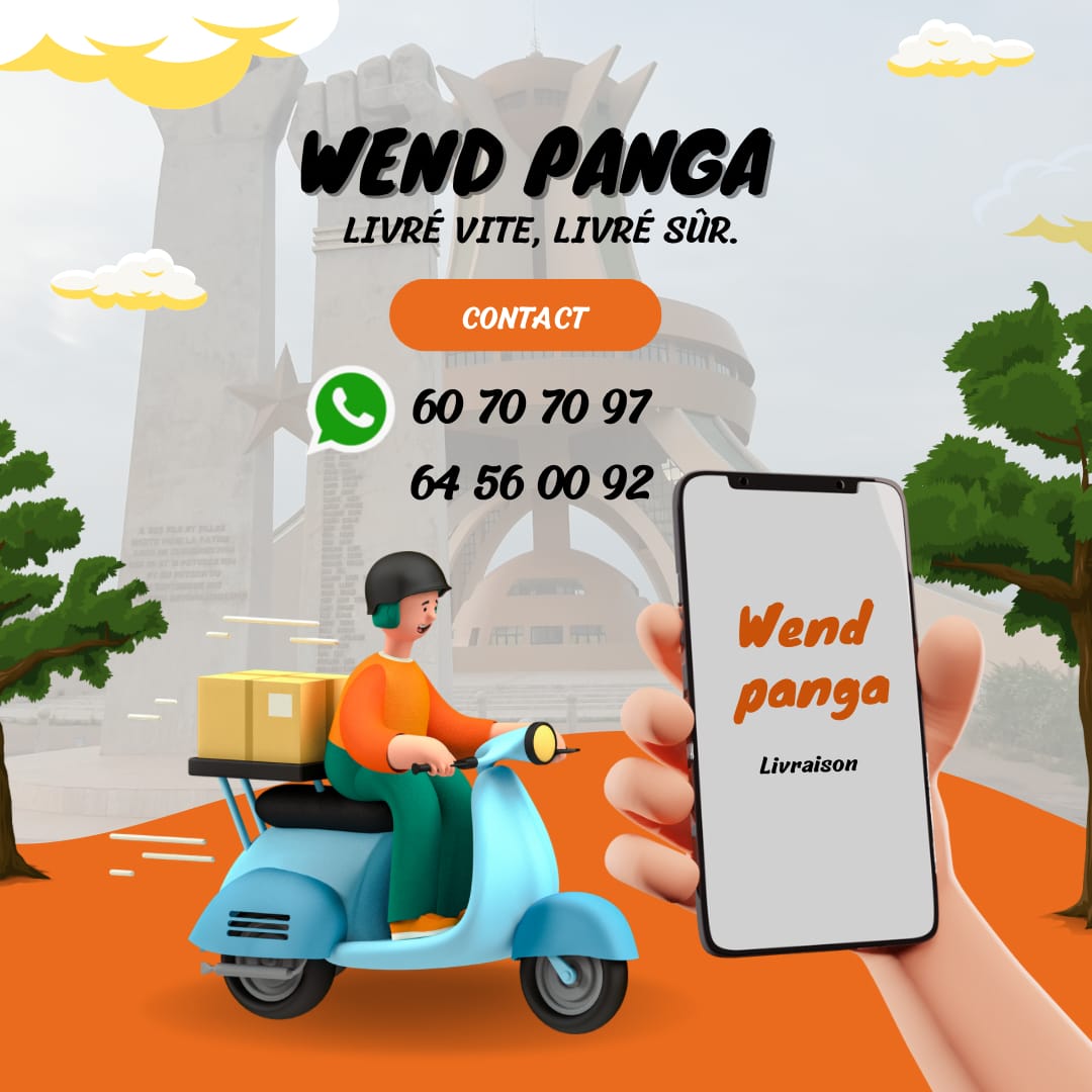 Vous résidez au Burkina Faso,  plus précisément à Ouagadougou ; et vous avez besoin d’un service de livraison ; n’hésitez pas à  contacter  Wend Panga livraison, même  en cas de pluie
