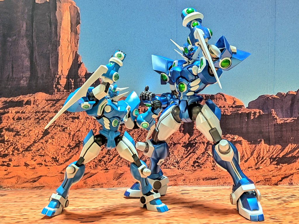 千値練RIOBOTとコトブキヤのソウルゲイン比べてみる(ついでにDVD特典