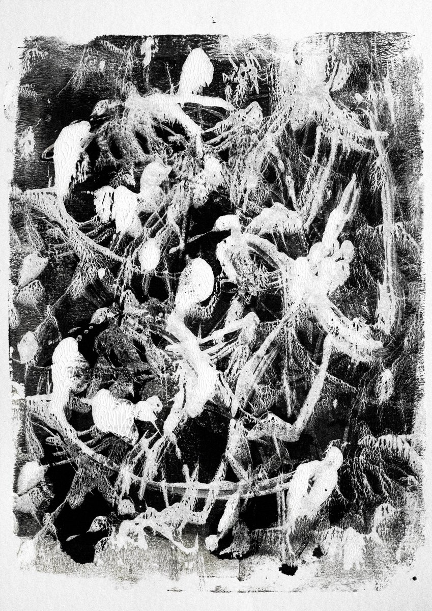 Good morning!

"Monotype 94" From "Monotypes" collection.
Acrylic on paper.

LE --- 8 $xtz

Link⤵️