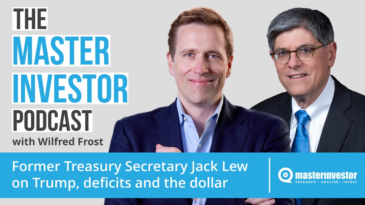 Wilfred Frost (@wilfredfrost) on Twitter photo 🚨NEW EPISODE of @MasterInvestor pod - with Fmr US Treasury Secretary Jack Lew out NOW.
- "deficit is terrible"
- "worry deeply" about <a href="/ZohranKMamdani/">Zohran Kwame Mamdani</a> policies which "don't work"
- "US economy actually doing ok"
- but stark view on $ risks
Link:
podfollow.com/1817704682 🚨NEW EPISODE of @MasterInvestor pod - with Fmr US Treasury Secretary Jack Lew out NOW.
- "deficit is terrible"
- "worry deeply" about <a href="/ZohranKMamdani/">Zohran Kwame Mamdani</a> policies which "don't work"
- "US economy actually doing ok"
- but stark view on $ risks
Link:
podfollow.com/1817704682
