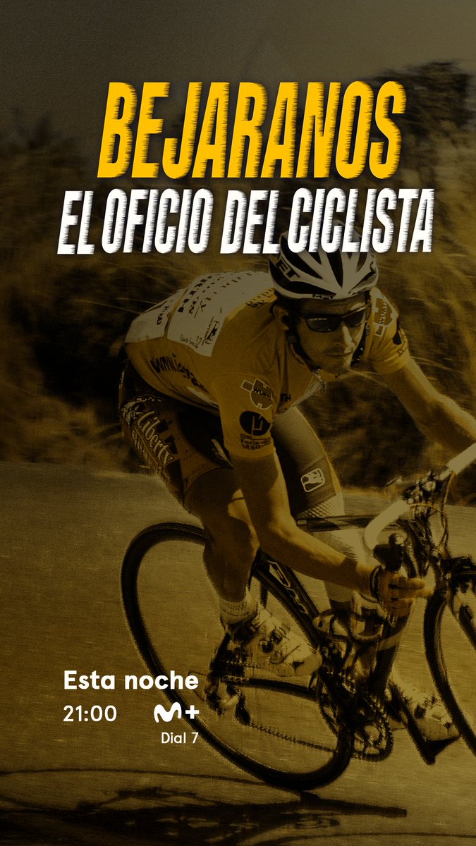 Un fenómeno único en el mundo del ciclismo.

'𝐁𝐞𝐣𝐚𝐫𝐚𝐧𝐨𝐬: el oficio del ciclista'. A las 21:00, en <a href="/MovistarPlus/">Movistar Plus+</a>.
