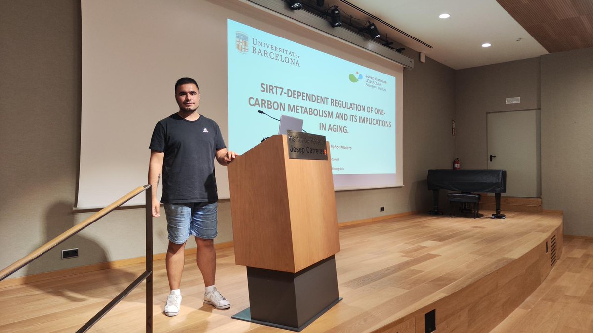 Josep Carreras Leukaemia Research Institute (IJC) (@carrerasijc) on Twitter photo Yesterday, we held a new session of our #YoungResearchers Seminars at IJC.
We had the opportunity to learn more about the amazing research projects led by Aina Rill, from <a href="/eli_mereu/">Elisabetta Mereu 🇺🇦</a>’s lab, and Luis Paños, from <a href="/vaquerolab/">Chromatin biology Lab</a>.
Congratulations to both researchers for their Yesterday, we held a new session of our #YoungResearchers Seminars at IJC.
We had the opportunity to learn more about the amazing research projects led by Aina Rill, from <a href="/eli_mereu/">Elisabetta Mereu 🇺🇦</a>’s lab, and Luis Paños, from <a href="/vaquerolab/">Chromatin biology Lab</a>.
Congratulations to both researchers for their
