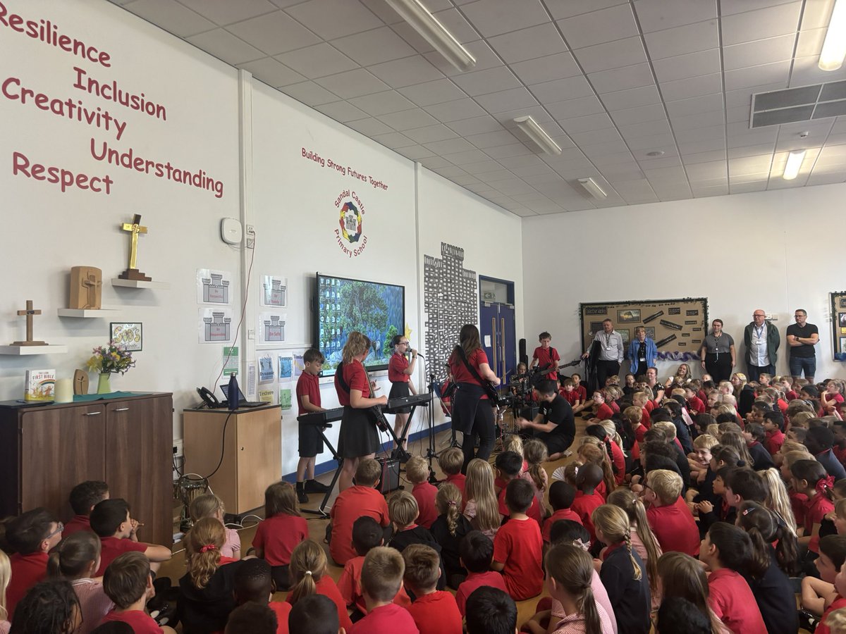 Sandal Castle Primary School (@sandalcastlesch) on Twitter photo Now, we are watching our very first <a href="/RSMusicSchool/">Rocksteady Music School</a> concert! 🎵 welcome to our pyramid stage…. Now, we are watching our very first <a href="/RSMusicSchool/">Rocksteady Music School</a> concert! 🎵 welcome to our pyramid stage….