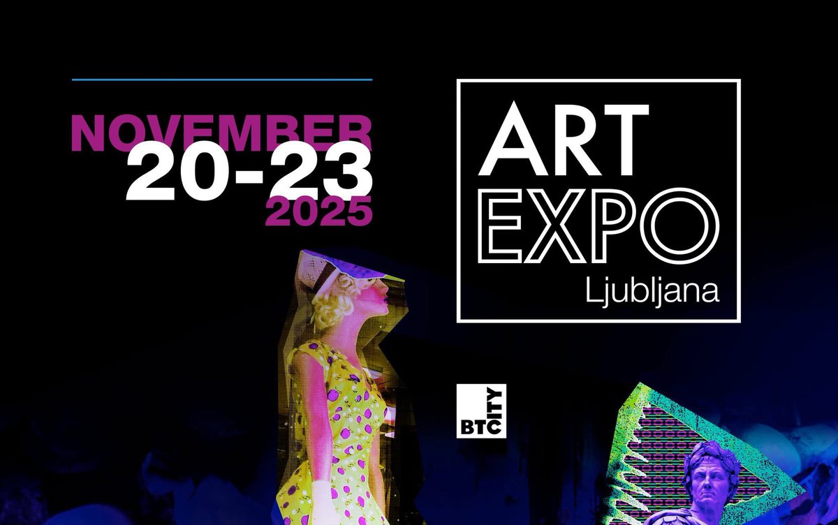 aamicorporation's tweet photo. https://t.co/53kJ4Wcv69 / ART Expo Ljubljana tickets are out now! Get your daily ticket, festival pass, or VIP ticket for the fair — or hurry and secure your spot at the grand opening with limited tickets available!

GET YOUR TICKET HERE:
https://t.co/7oVD72yyj4 https://t.co/MPn5jCdEoG