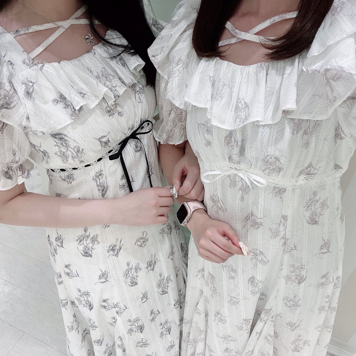 名古屋パルコ店 ♡ New arrival ♡ ❤︎ バストリボン花柄OP 